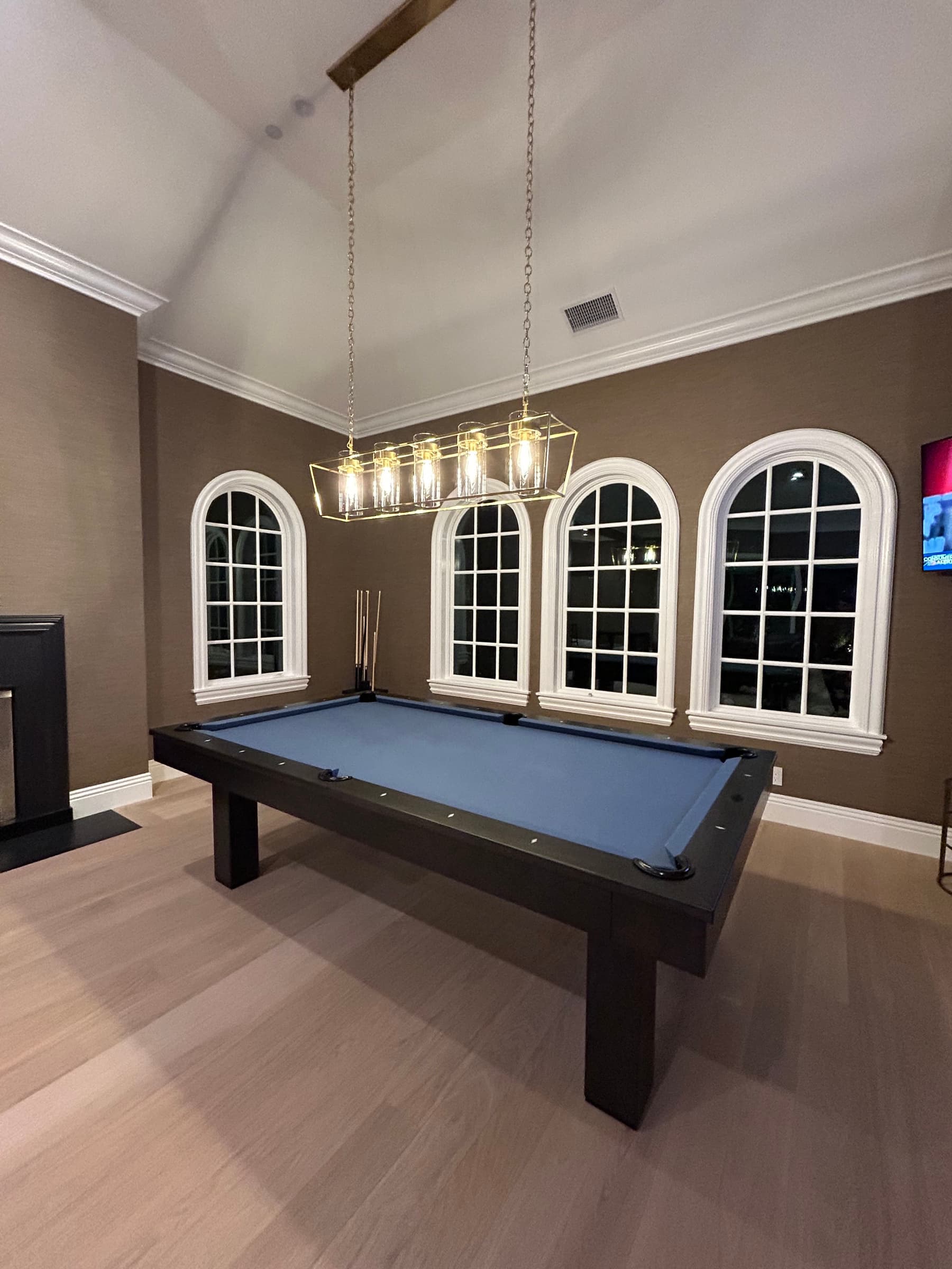 Luxury Add-On, Pool Table Detail - Built