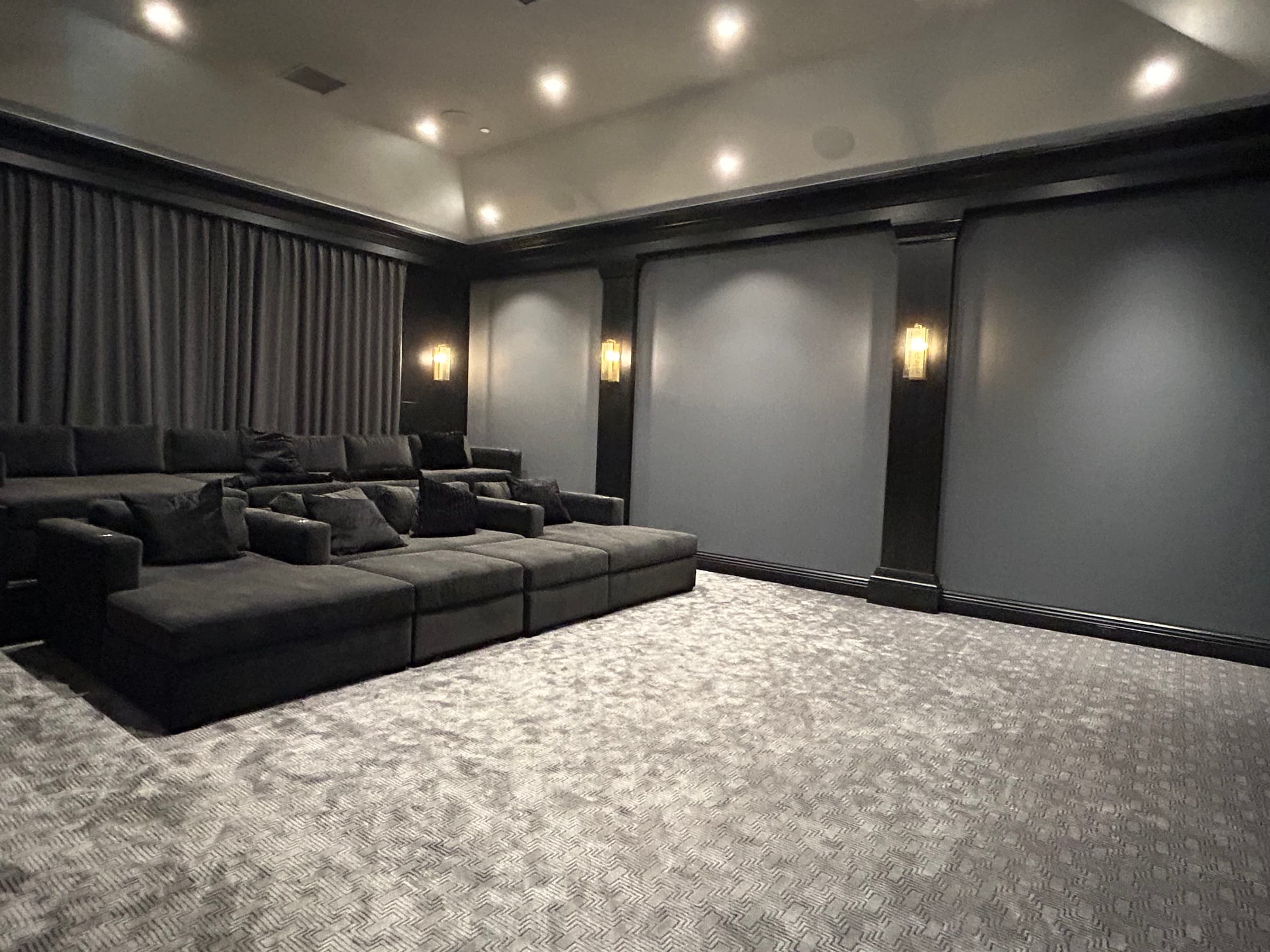Luxury Add-On, Media Room - Built
